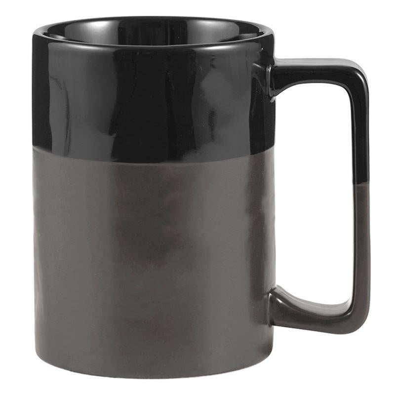Large Glossy/Matte Black Mug