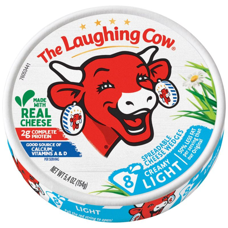 Laughing Cow Light Spreadable Cheese Wedges 5.4oz