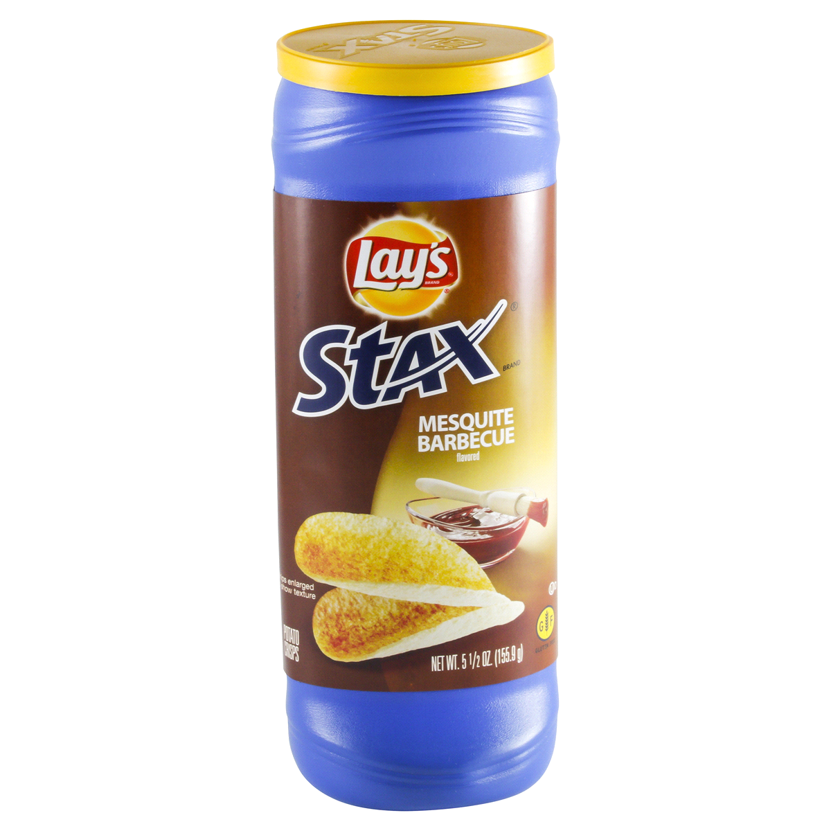 Lay's Stax Mesquite Barbecue, 5.5oz