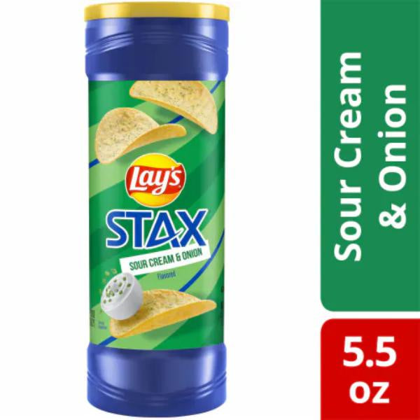 Lay's Stax Sour Cream & Onion 5.5oz