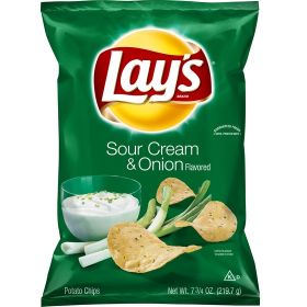 Lay's Sour Cream & Onion Chips 7.75 oz.