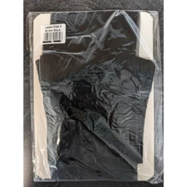 Leola Tights Black 20 Den Size 3/Medium