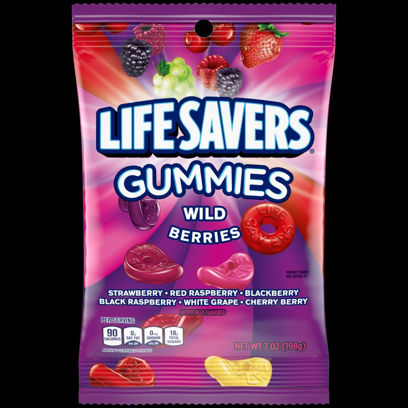 Life Savers Gummies, Wild Berries, 7oz