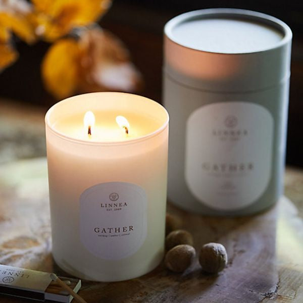 Linnea Gather 2-wick candle