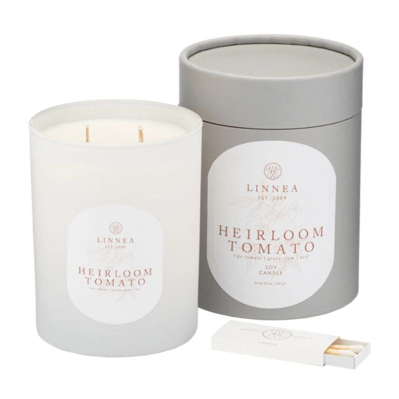 Linnea Heirloom Tomato 2 wick candle