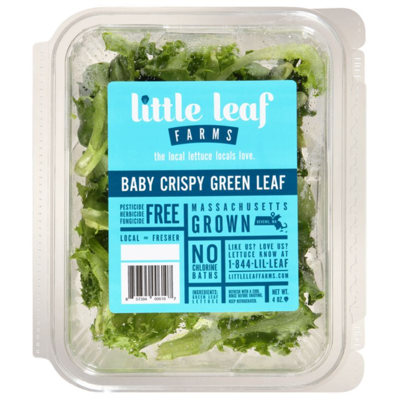 LETTUCE, Little Leaf Farms Baby Green Leaf 4oz