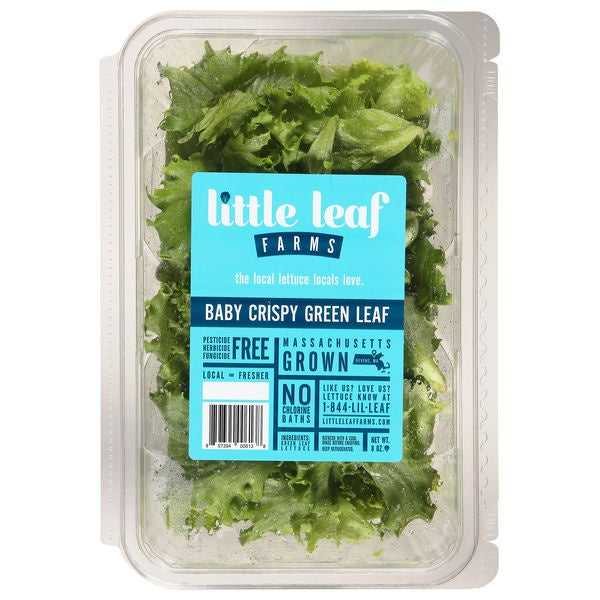 LETTUCE, Little Leaf Farms Baby Green Leaf 8 oz.