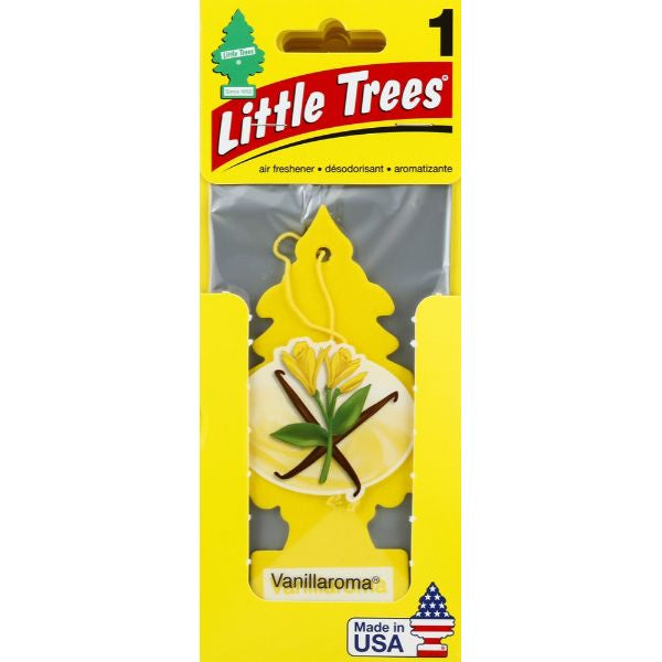 Little Trees Car Air Freshener, Vanillaroma 1ct