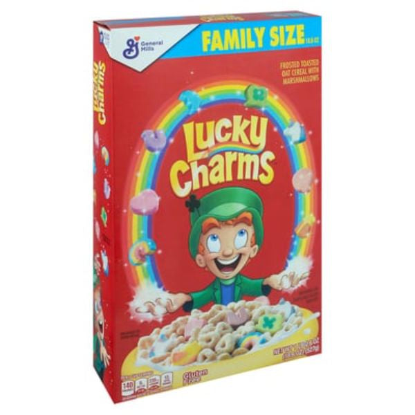 General Mills Lucky Charms with Marshmallows Family Size18.6 oz