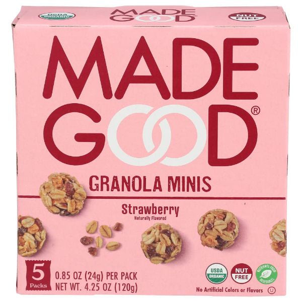 Made Good Granola Minis Strawberry 4.25 oz