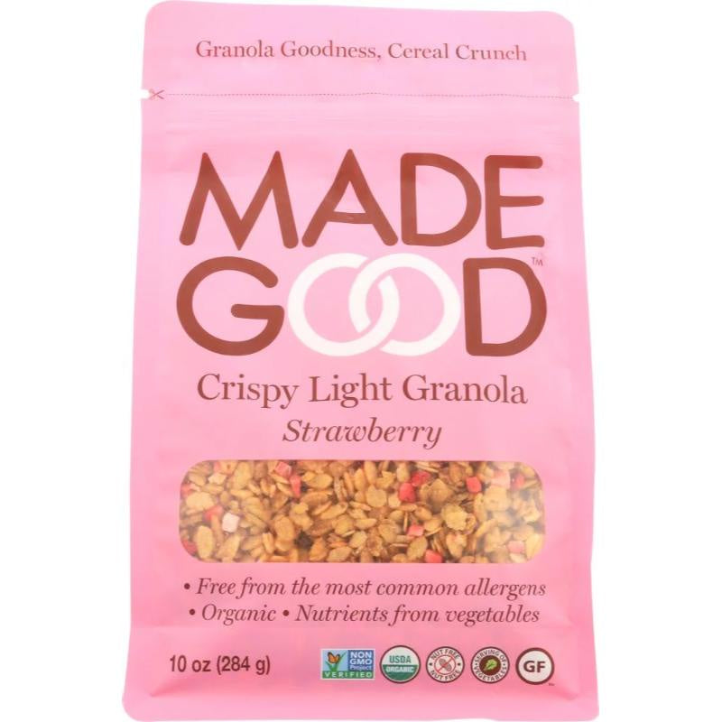 MadeGood Granola, Strawberry 10oz