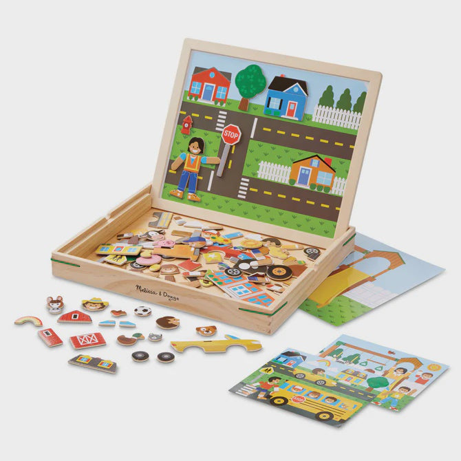 Wooden Magnetic Matching Picture Game