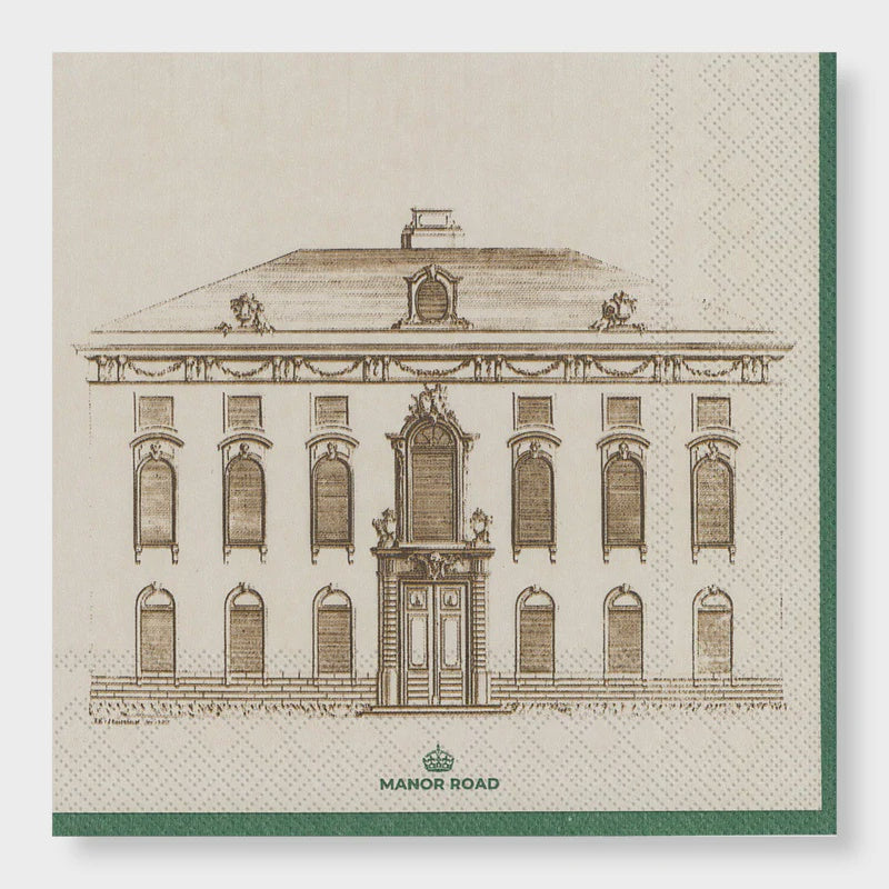 Manor Road Country Manor Luncheon Napkins 20ct