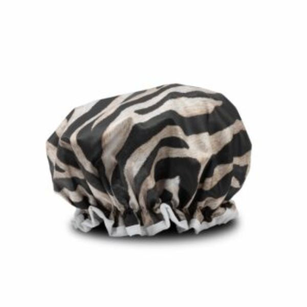 Manor Road Shower Cap - Zebra