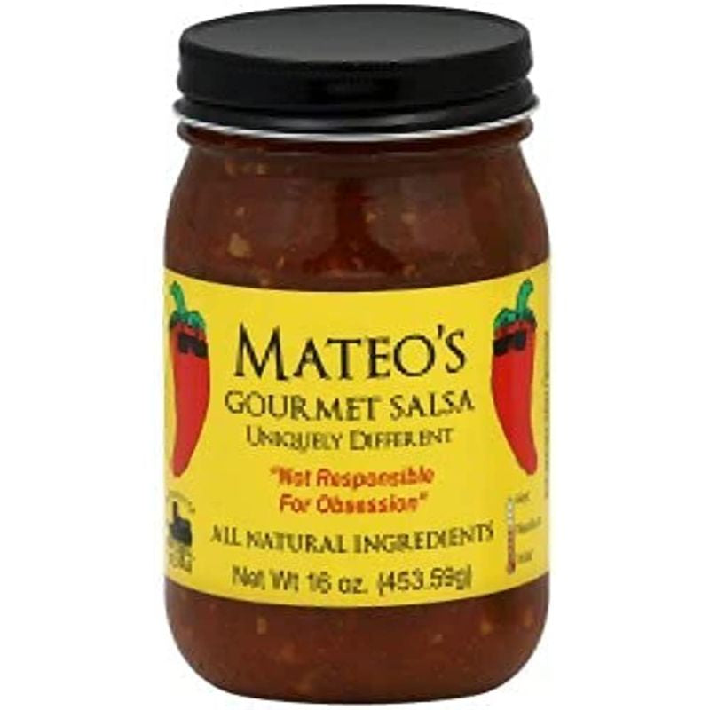 Mateo's Gourmet Salsa, Medium 16oz