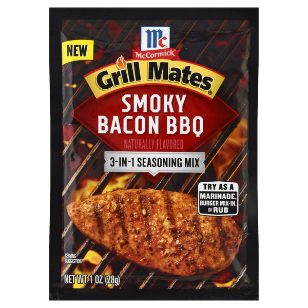 McCormick Grill Mates Smoky Bacon BBQ Marinade 1.25 oz