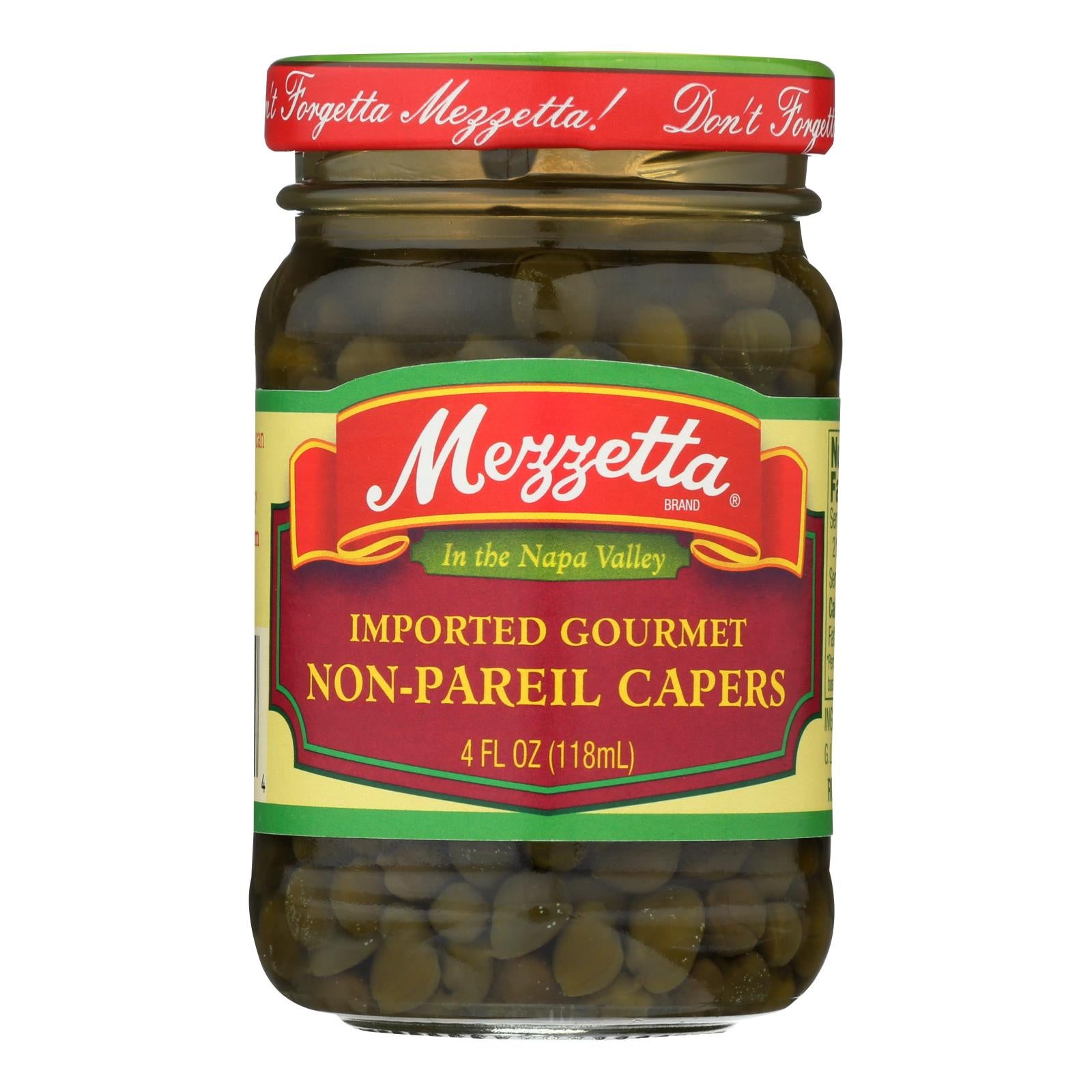 Mezzetta Non-Pareil Capers Imported 4oz