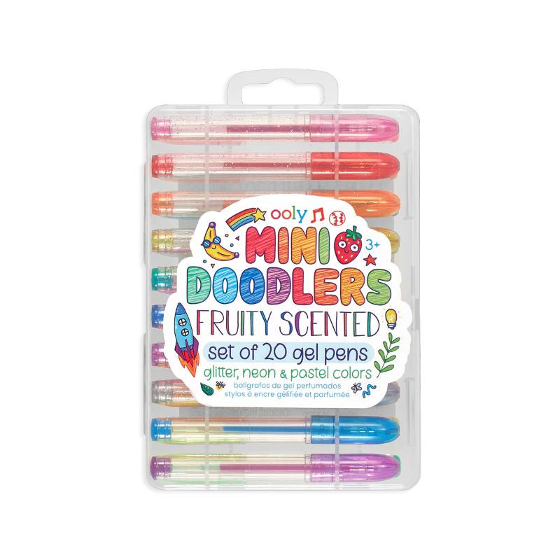 Mini Doodlers Fruity Scented Gel Pens 20pk