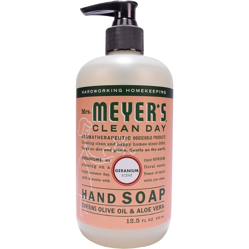 Mrs. Meyer’s Liquid Hand Soap Geranium 12.5oz