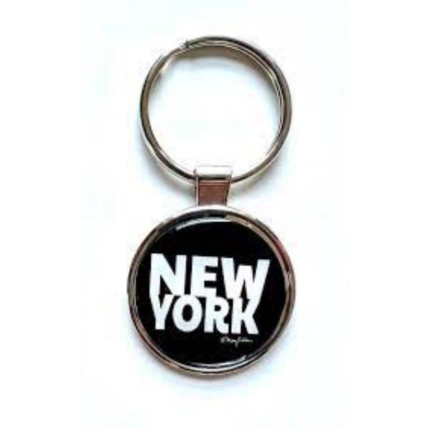 NYC Keychain - Graphic Text