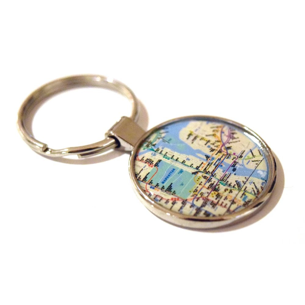 NYC Keychain - Subway Map