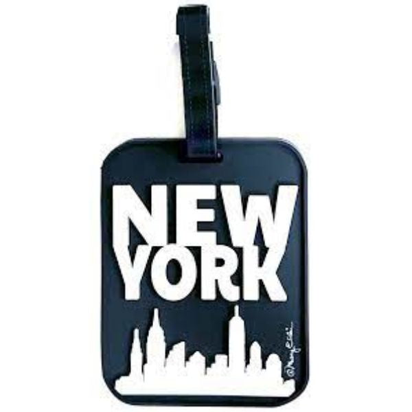 NYC Luggage Tag - Graphic Skyline
