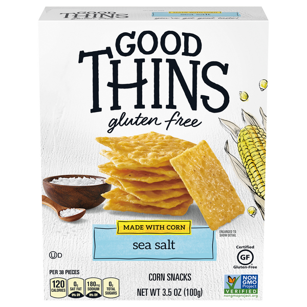 Nabisco Good Thins Sea Salt Corn Snacks 3.5 oz.