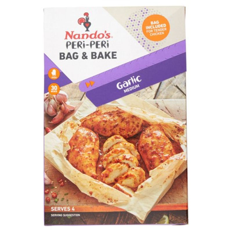 Nando's Peri-Peri Bag & Bake, Garlic 20g