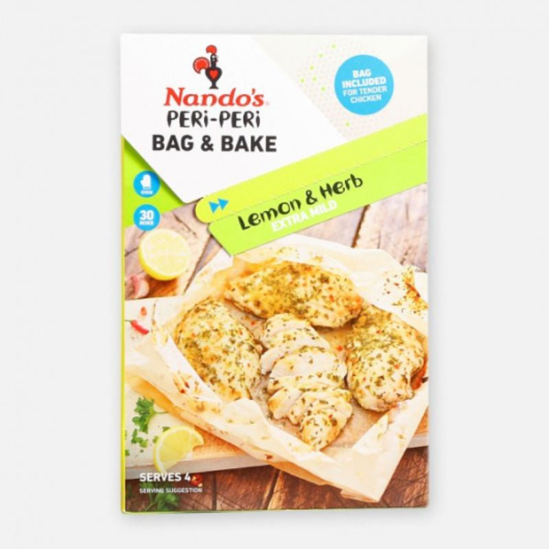 Nando's Peri-Peri Bag & Bake Lemon & Herb 20g