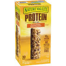 Nature Valley Protein Dark Chocolate Peanut Butter Bars 30 Ct