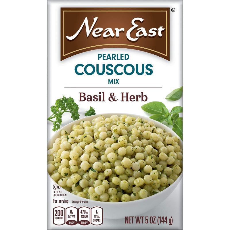 Near East Pearled Couscous Basil/Herb 5oz