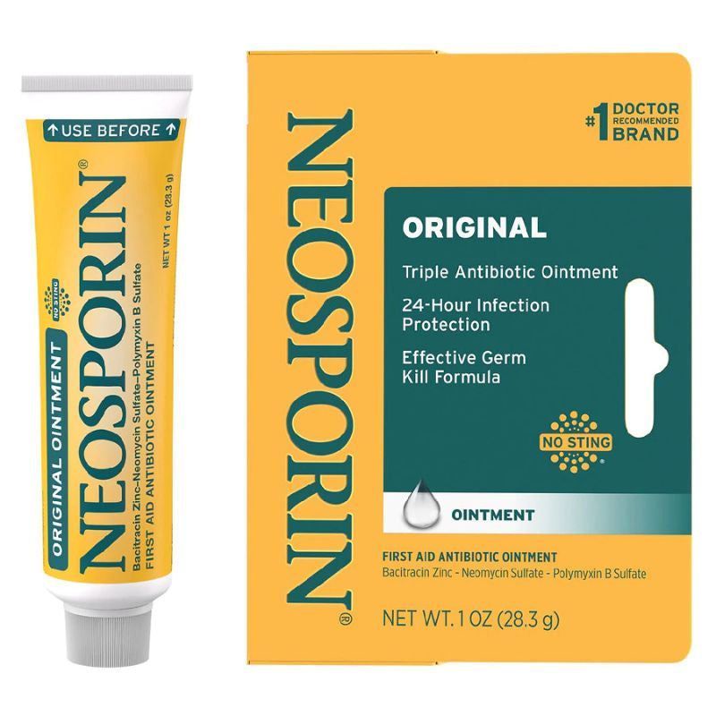 Neosporin Original First Aid Antibiotic Bacitracin Ointment 0.5 oz