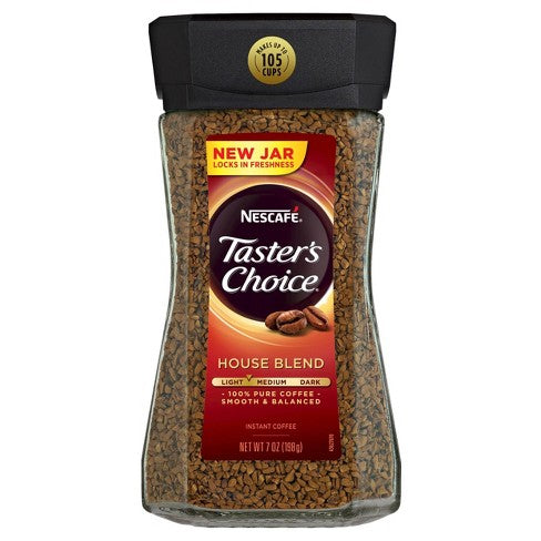 Nescafe Tasters Choice House Blend Instant Coffee 7 oz
