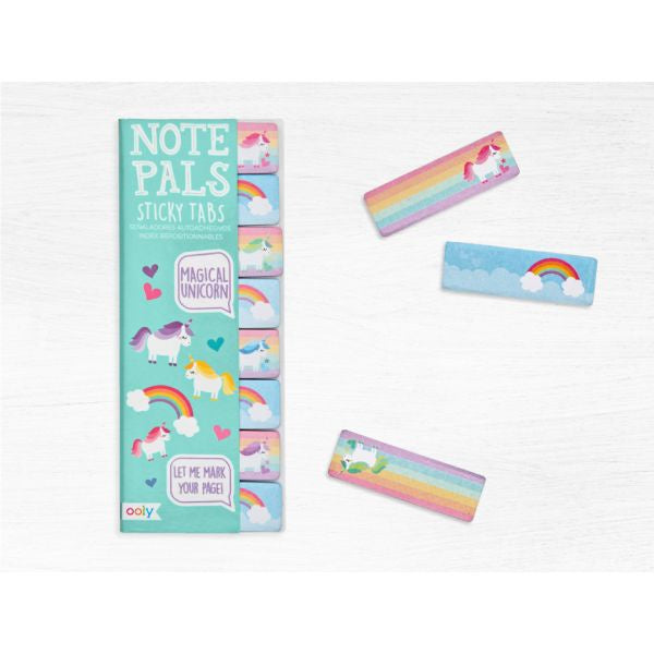 Note Pals Sticky Tabs- Magical Unicorn