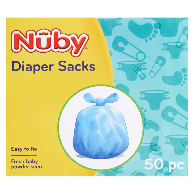 Nuby Diaper Sacks 50ct