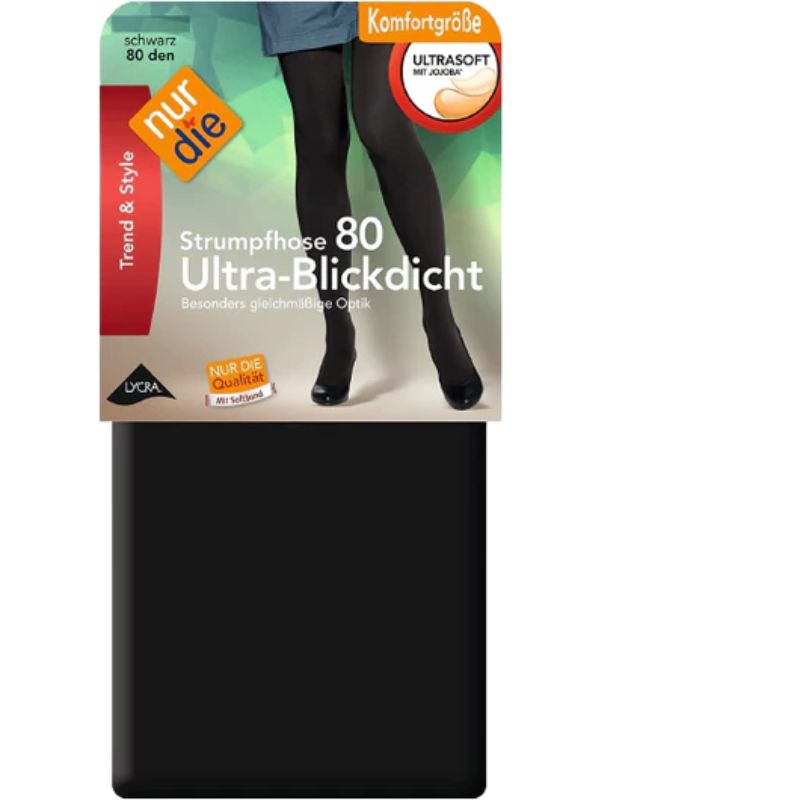 Nur Die Tights Black 80 Den Large