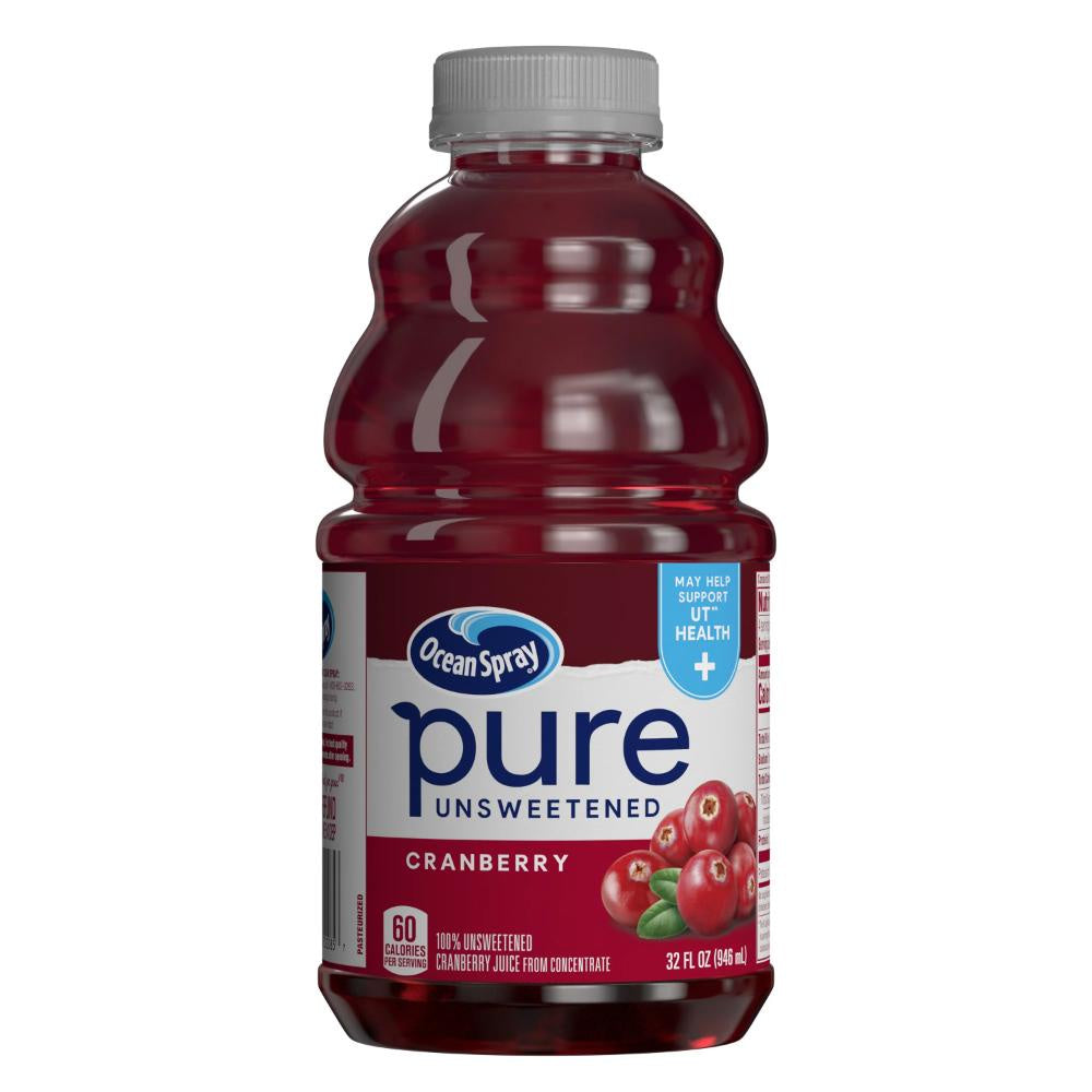Ocean Spray Pure Unsweetened Cranberry Juice 32 oz