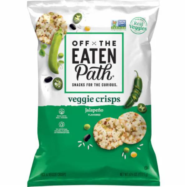 Off The Eaten Path Veggie Chips - Jalapeno