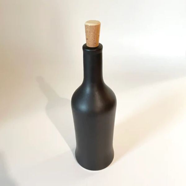 Olive Oil Bottle - 21 oz Matte Black