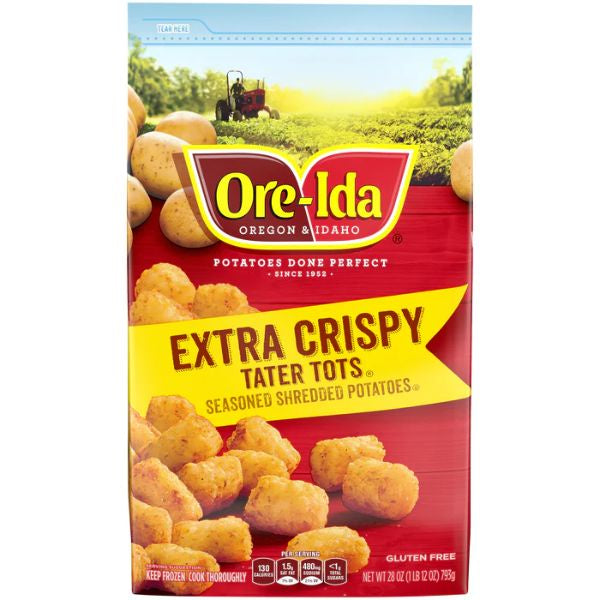 Oreida XTRA Tater Tots 28 oz