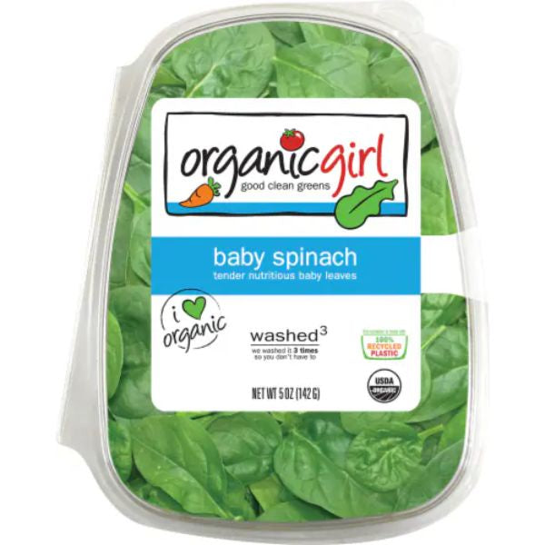 SPINACH, Organic Girl Baby Spinach 5 oz