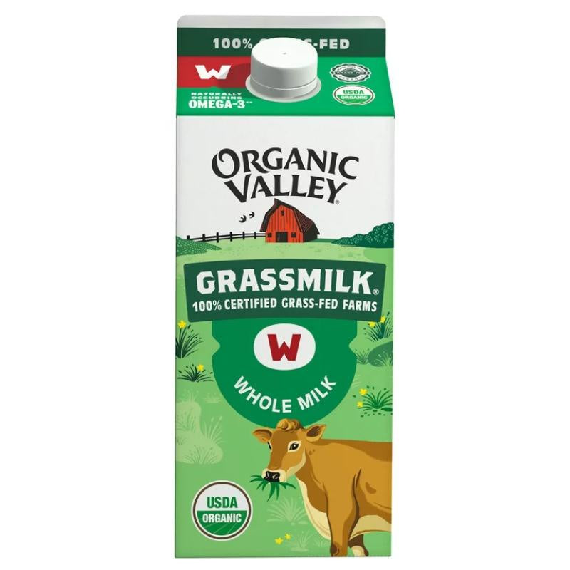 Organic Valley Grassmilk Whole Milk 64 oz