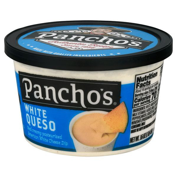 Pancho's White Queso 16 oz