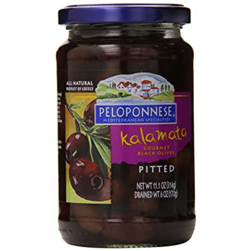 Peloponnese Kalamata Olive, Pitted 6oz