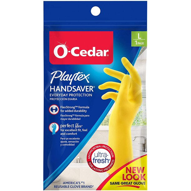 Playtex HandSaver Reuseable Rubber Cleaning Gloves