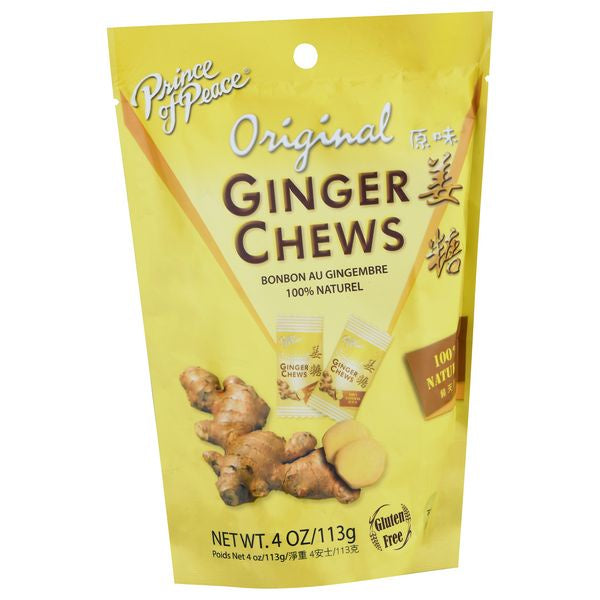 Prince of Peace Original Ginger Chews 4oz