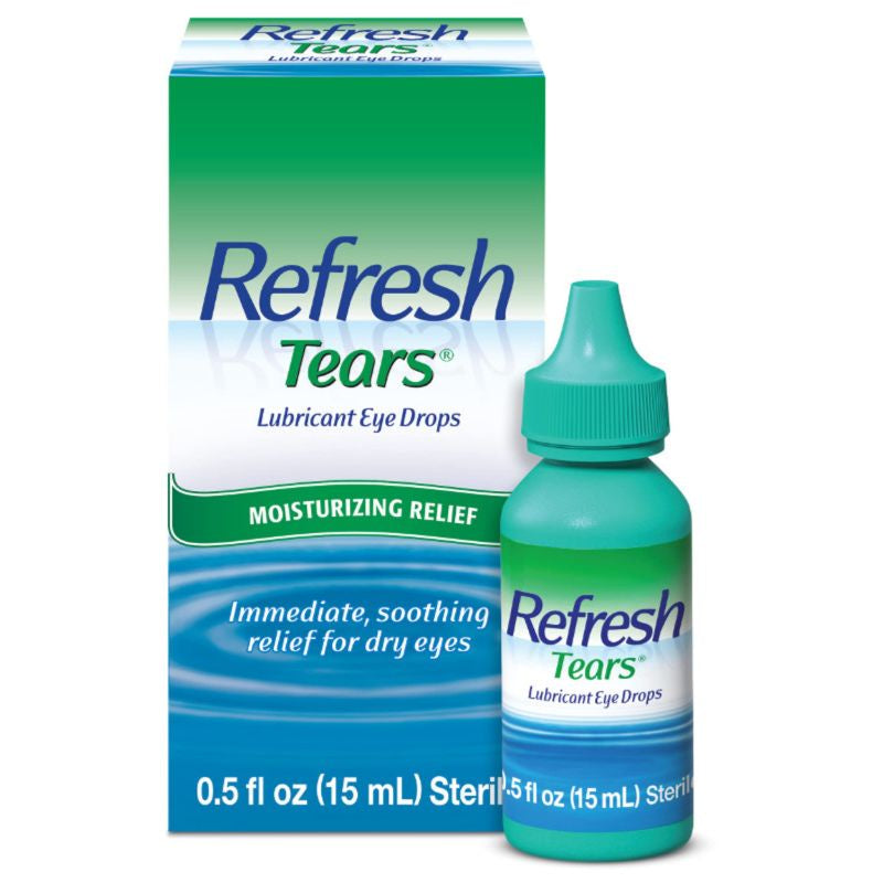 Refresh Tears Moisture Drops for Dry Eyes 0.5oz