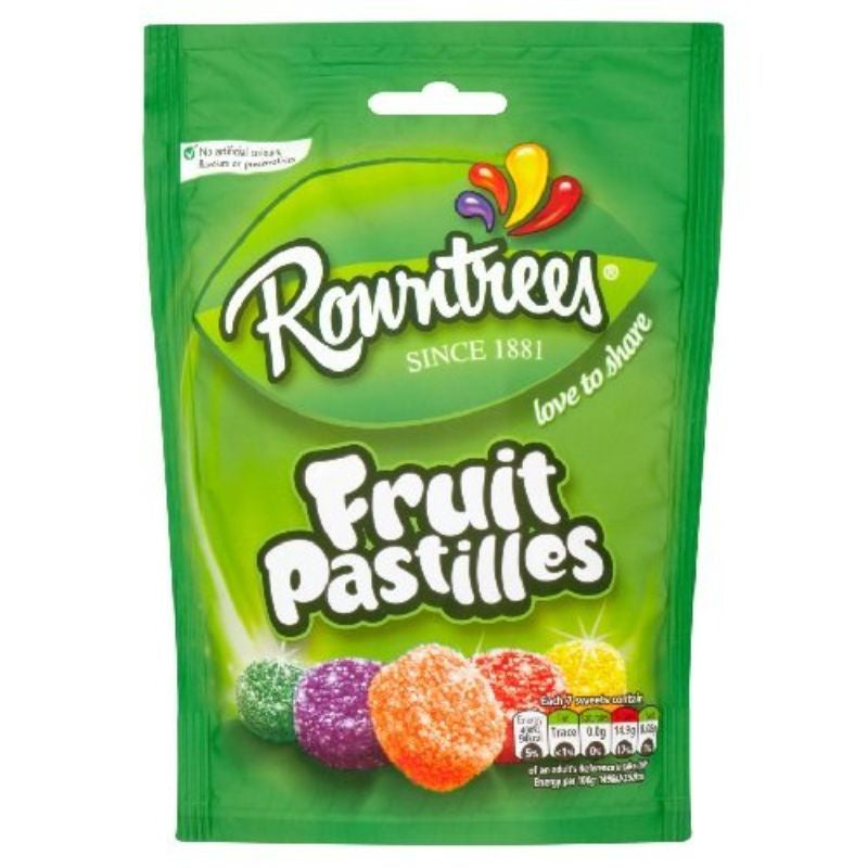 Rowntrees Fruit Pastilles Pouch Bag 5oz