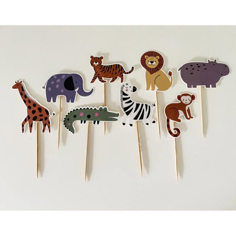 Safari Cupcake Toppers