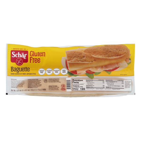 Schar Gluten Free Baguette 12.3oz